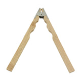 Wooden Ring Holder Hand Clamp Jewelry Making Tool Rings Vice Grinding Handle