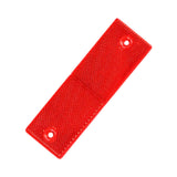 Reflective Stickers Portable Reflective Tape for Trailer Mailboxes Bike Red with Hole