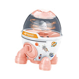 Maxbell Rocket Piggy Bank Practical Money Bank for Boys Girls Age 3-8 Years Children pink