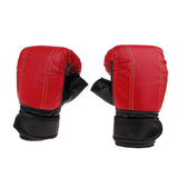 Maxbell Maxbell Taekwondo Boxing Training Gloves Muay Thai Sparring Punching Bag Mitts Red