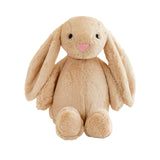 Maxbell Plush Bunny Long Eared Rabbit Plush Toys for Valentine's Day Easter Children Brown