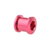 Maxbell Aluminum CNC Bike Double Chain Ring Crank Nuts Bicycle Bolt Screw Red - Aladdin Shoppers