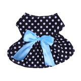 Maxbell Maxbell Lovely Puppy Skirt Princess Dress Bowtie Party Clothes for Small Pet Dogs S