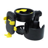Maxbell Stroller Cup Holder with Phone Holder Cup Drink Holder for Pushchair Scooter