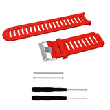 Maxbell Maxbell Replacement Bands Strap for Garmin Forerunner 910XT Watch Red