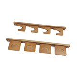 Wall Mount Sword Holder Tanto Flute Storage Rack Vertical Display Decorative 4 Slots