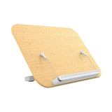 Maxbell Book Stand for Reading Wood Foldable Book Holder for Laptop Home Sheet Music