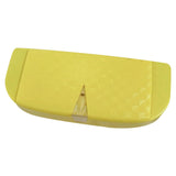 Maxbell Glasses Box for Car Sun Visor Decor Organizer for Vehicle Auto Interior Yellow