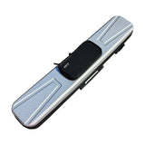Pool Cue Carrying Case Carrier Pool Stick Bag for Traveling Practice Outdoor Argent gray