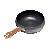 Maxbell Nonstick Wok No Coating Manual Forging Iron Pan for Hotel Kitchen Restaurant