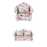 Maxbell 2Pcs 1:12 Simulation Sofa Furniture Scenery Dollhouse Home Oranments