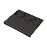 Maxbell Espresso Tamper Mat Silicone Soft Baristas Tool for Counter Coffee Bar Office black
