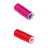 Maxbell 2pcs Colorfast Quick-dry Golf Ball Stamper Marker Impression Lips+Elephant