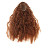 Maxbell Hair Wig Centre Parting Hair Accessories for BJD MSD DOD Dollfie Doll Not for Human Brown - Aladdin Shoppers