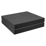 Maxbell 2Pcs Cube Sheet Foam Fixation for Tool Box Storage Drawer Pad Game Box 40cmx30cmx5cm