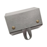 Maxbell Travel Sunglasses Organizer Sturdy Hanging Men Women Eyeglasses Storage Box Gray