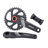Maxbell Maxbell Bike Chainring Crankset Chainring 170mm Crankarm Sprocket Crank  38T black