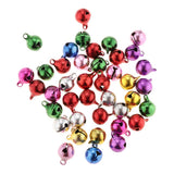 Maxbell 2.5mm Multi-colors Xmas Jingle Bells Pendant Handmade Party Crafts DIY 10mm