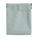 Maxbell Mini Purse Jewelry Pouch Headphones Rings Holder PU Leather Makeup Bag Small Green 7x9cm