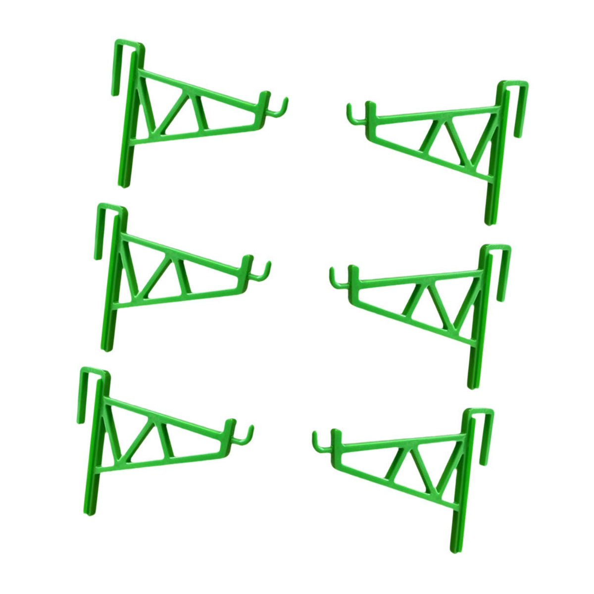 Maxbell 6x Beekeeping Frame Support Brackets Sturdy Accessory Apiarist Tool for Farm