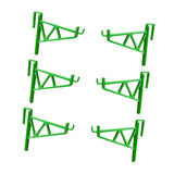 Maxbell 6x Beekeeping Frame Support Brackets Sturdy Accessory Apiarist Tool for Farm