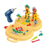 Maxbell Play Toolbox Pretend DIY Creativity Tool Box for Toddlers Ages 3+ Boys Girls Dog