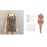 1/6 Scale Seamless Big Busts Female Body Hip Vest Dress for Phicen Kumik Toy