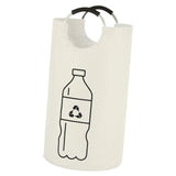 Maxbell Portable 82L Large Folding Laundry Basket for Baby Toys Waterproof Versatile White