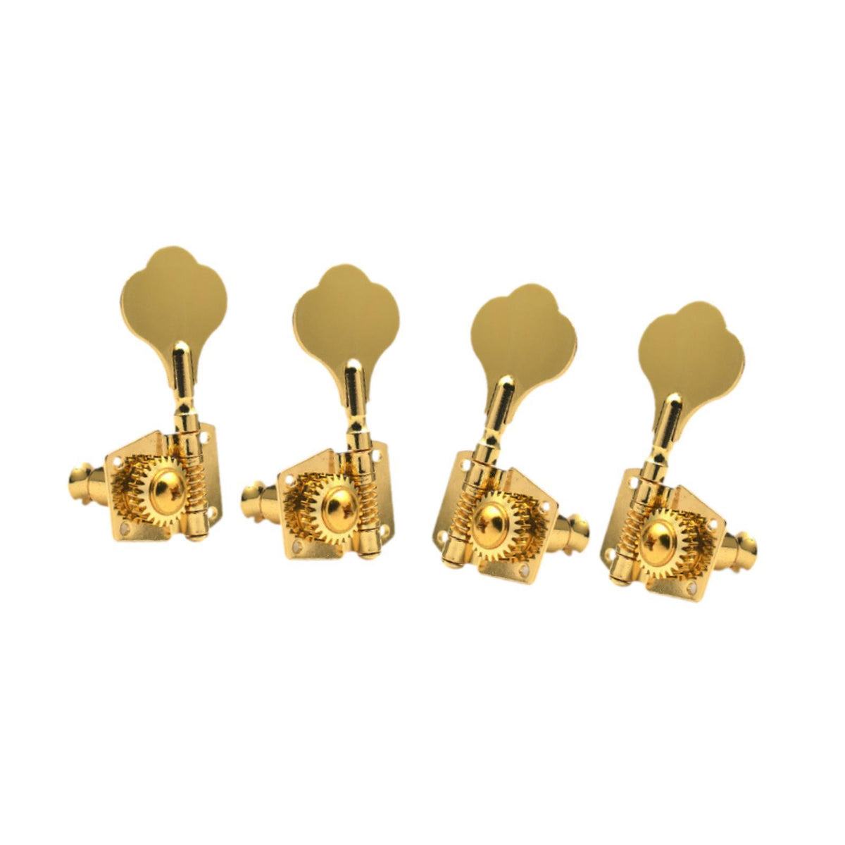 Maxbell 4x Electric Guitar String Tuning Pegs Knobs Tuning Keys for Concert Practice gold