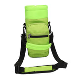 Maxbell Water Bottle Carrier Bag Pocket for Traveling Backpacking Outdoor Activities Green