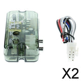 Maxbell 2xCar Audio REM Subwoofer High To Low Level Output Converter w/ Adapter Wire