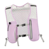 Maxbell Hydration Backpack Adjustable Straps Running Vest Pack for Trail Hiking Race Purple