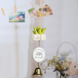 Maxbell Brass Windchime Hanging Bell Charm Succulent Decor Gift Feng Shui Ornament#2 - Aladdin Shoppers