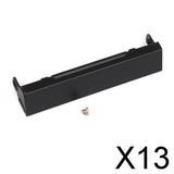 Maxbell 13xLaptop HDD Hard Drive Caddy Cover with Screw for Dell Latitude E6510 Black