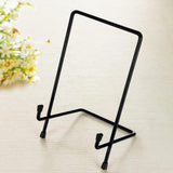 Maxbell 3pcs Metal Display Easel Stand Plate Bowl Picture Photo Display Rack