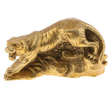 Maxbell Maxbell Brass Chinese 12 Zodiac Animal Statue Sculpture Ornament Luck Charm Tiger