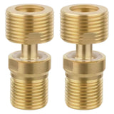 Maxbell Eccentric Screw Connector Pipe Connector Part Bathroom Accessory Angle Valve 2pcs