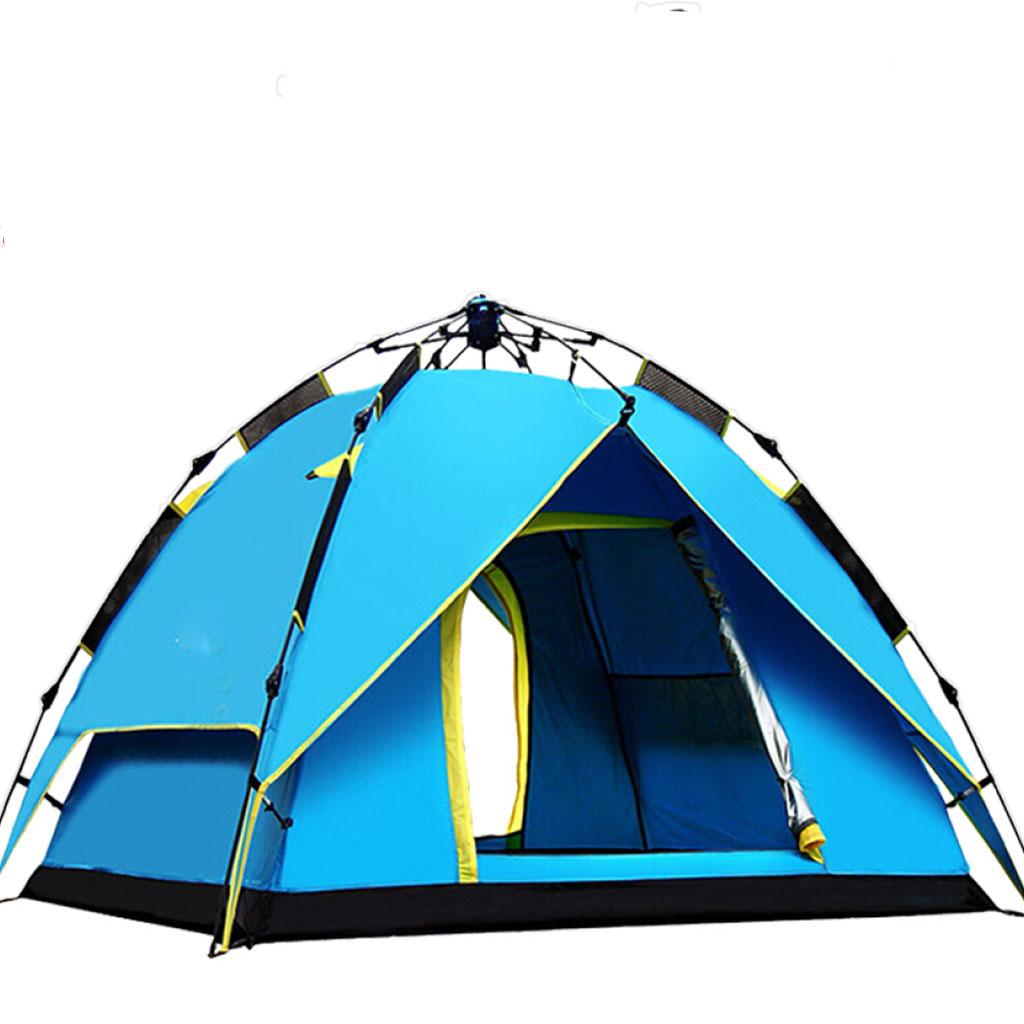 Maxbell Maxbell Portable 3-4 Person Tent Waterproof for Camping Hiking Backpacking - Blue