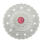 Maxbell Phenovo NO-SEW Metal Flower Tack Snap Studs Buttons Fasteners 36mm #3 - Aladdin Shoppers