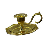 Retro Metal Candle Holder Stable Base Candle Stand for Wedding Mantel Events Golden