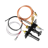 Maxbell Natural Gas Pilot Assembly Spare Home Accessory with Thermocouple Thermopile