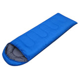Maxbell Single Envelope Sleeping Bag Warm Polyester for Travel Men 1.3kg Blue - Aladdin Shoppers