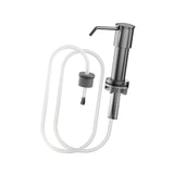 Dish Soap Dispenser Tools Dish Lotion Sink Dispenser for Cafe Office Kitchen Gray