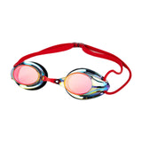 Maxbell Swim Goggles Comfortable Wide View Eyewear for Men Women Water Sports Adults Red
