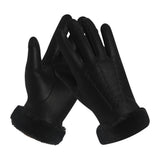 Maxbell Maxbell Windproof Cycling Gloves Winter Warm Touch Screen Gloves Women Black