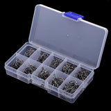 Maxbell 500pcs High Carbon Steel Fishing Hooks Set Offset Sport Circle Octopus Hook 3#-12# - Aladdin Shoppers