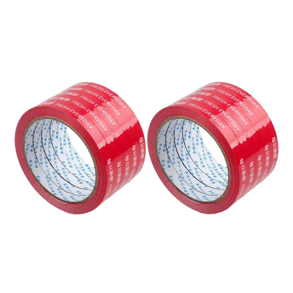 Maxbell 10Pcs Bag Sealing Tapes Bag Sealer Tapes for Packaging Vegetables Snack Meat red