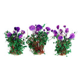 Maxbell 6x Miniature Flower DIY Model Building Scenery Artificial Flowers