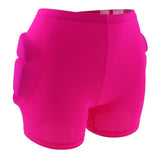 Maxbell 3D Protection Hip EVA Paded Short Pants Protective Gear Guard Fushia S - Aladdin Shoppers