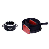 Maxbell Dual Lens Fast Converter for Canon EF-mount Camera with Shoulder Strap - Black - Aladdin Shoppers